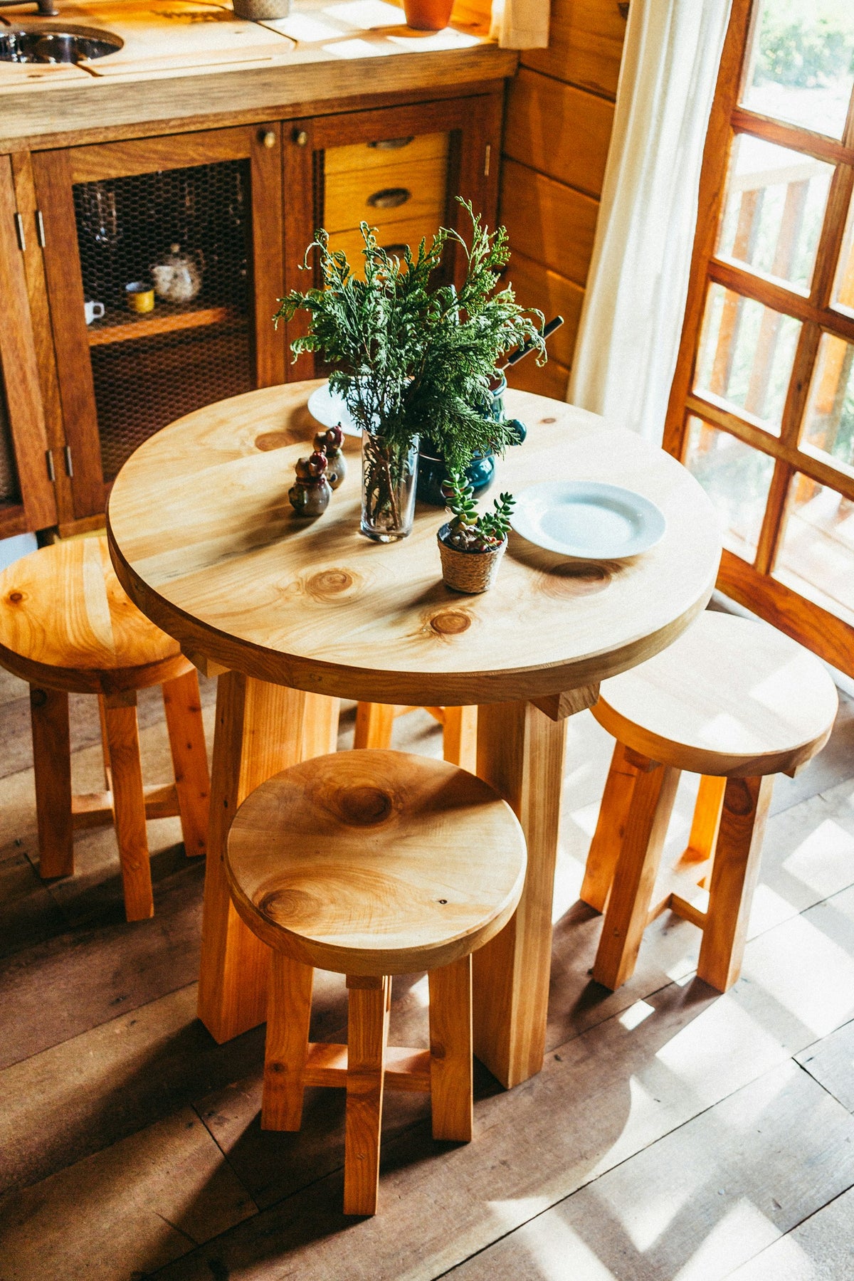 Pine Console Table Slim from Home Of Furniture