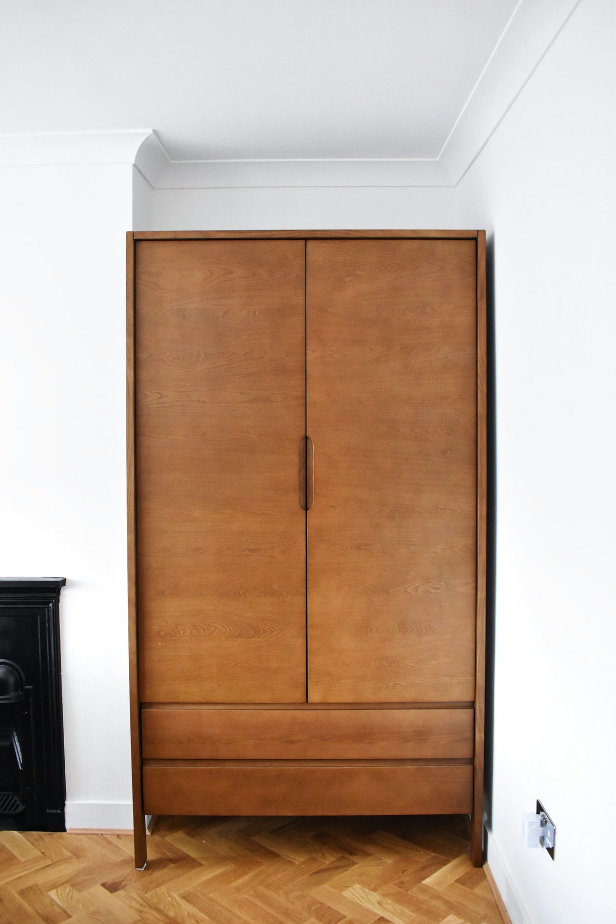 Pine Wardrobe Single Rail from Home Of Furniture