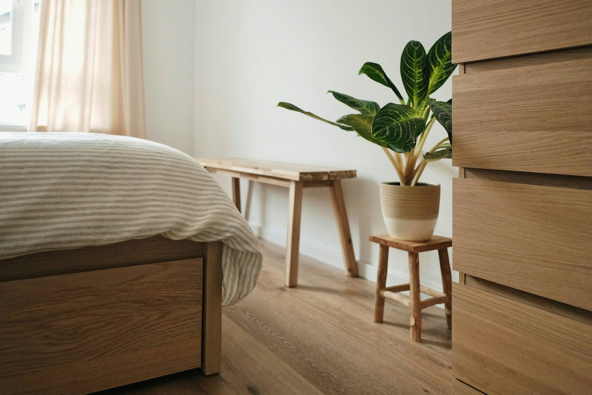 Pine Plant Stand from Home Of Furniture