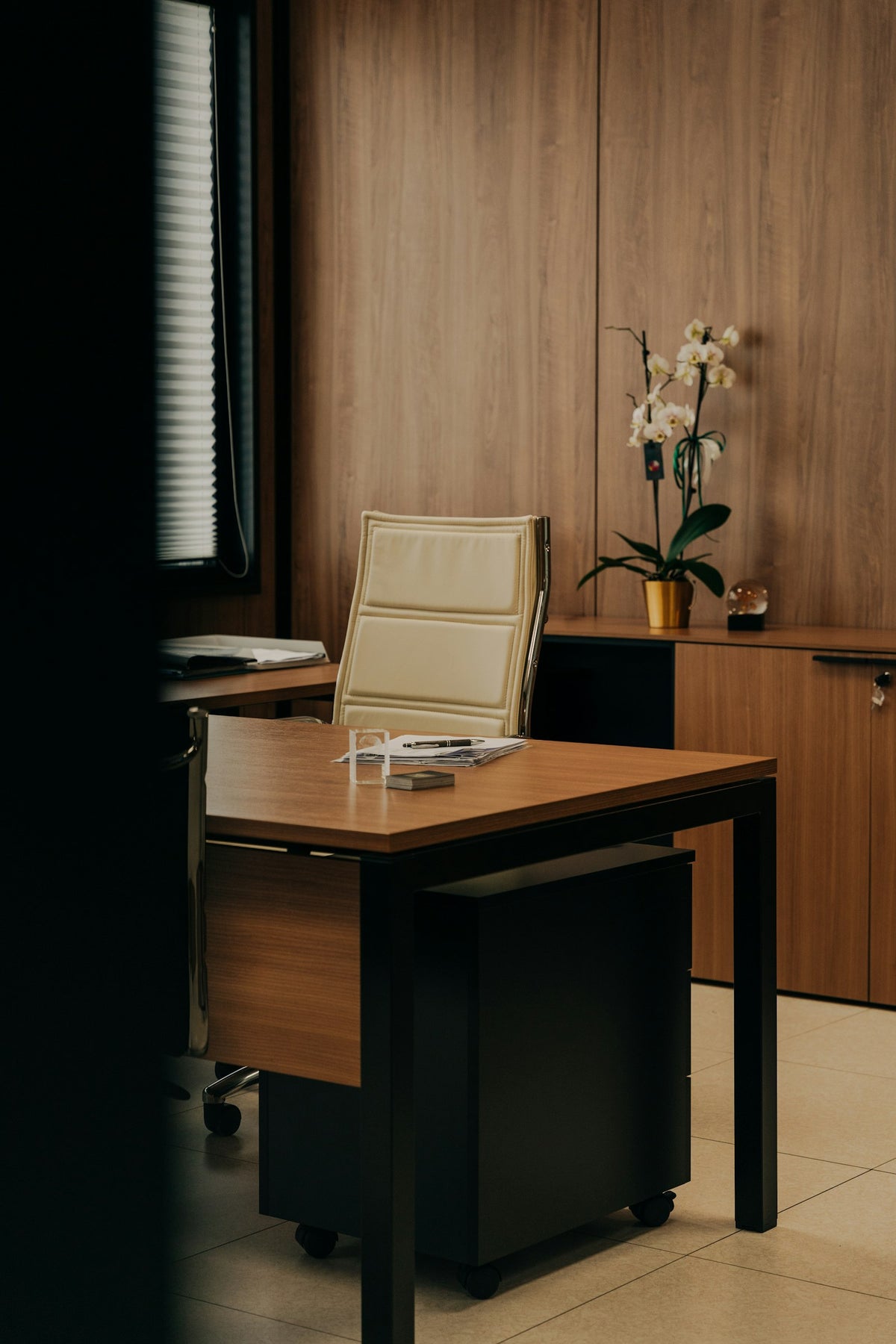 Oak Home Office Suite Desk and Shelving from Home Of Furniture
