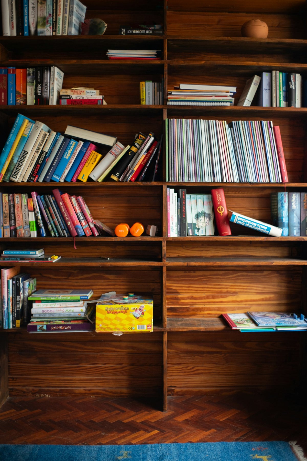 Pine Three Tier Bookcase from Home Of Furniture